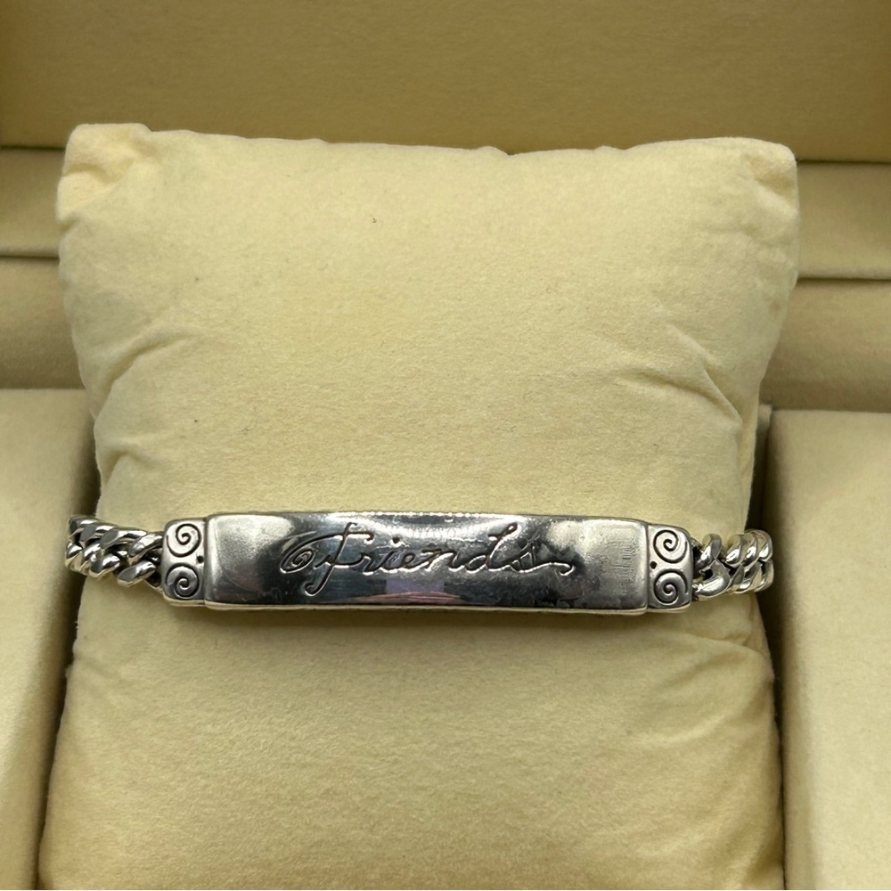Brighton - Friends ID Bracelet Cuban Chain